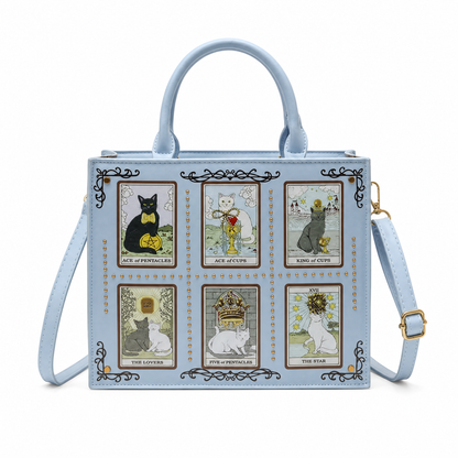 The Cat Tote — Sky Blue