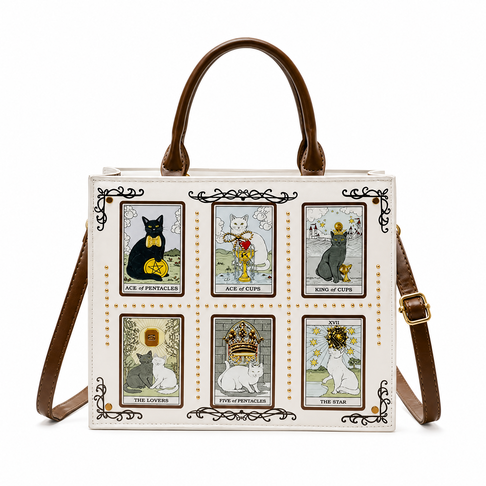 The Cat Tote — Cream