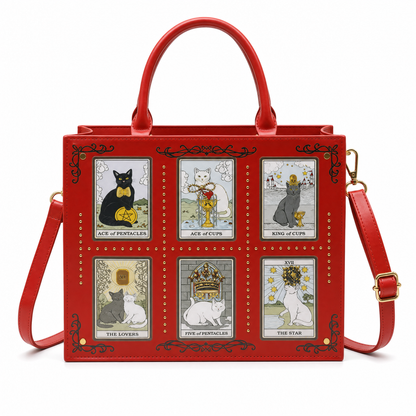 The Cat Tote — Scarlet