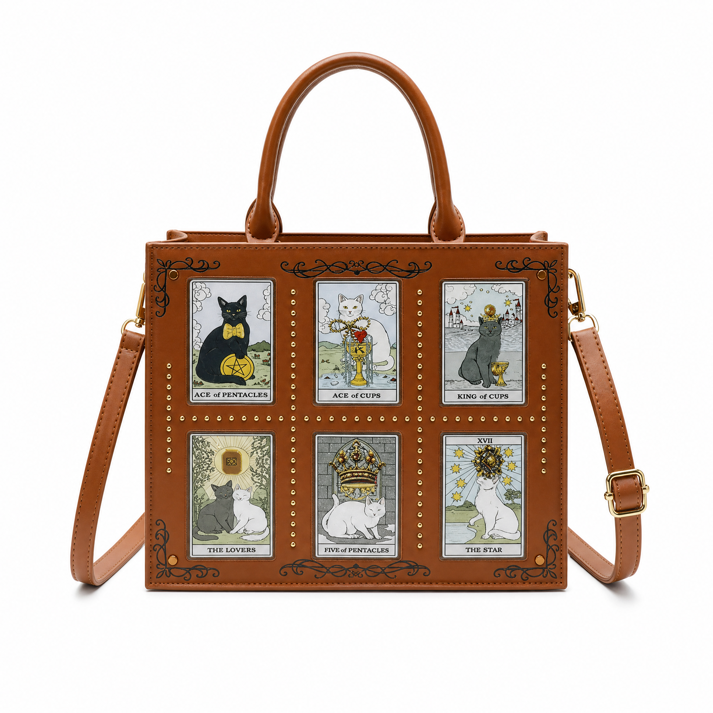 The Cat Tote — Cognac